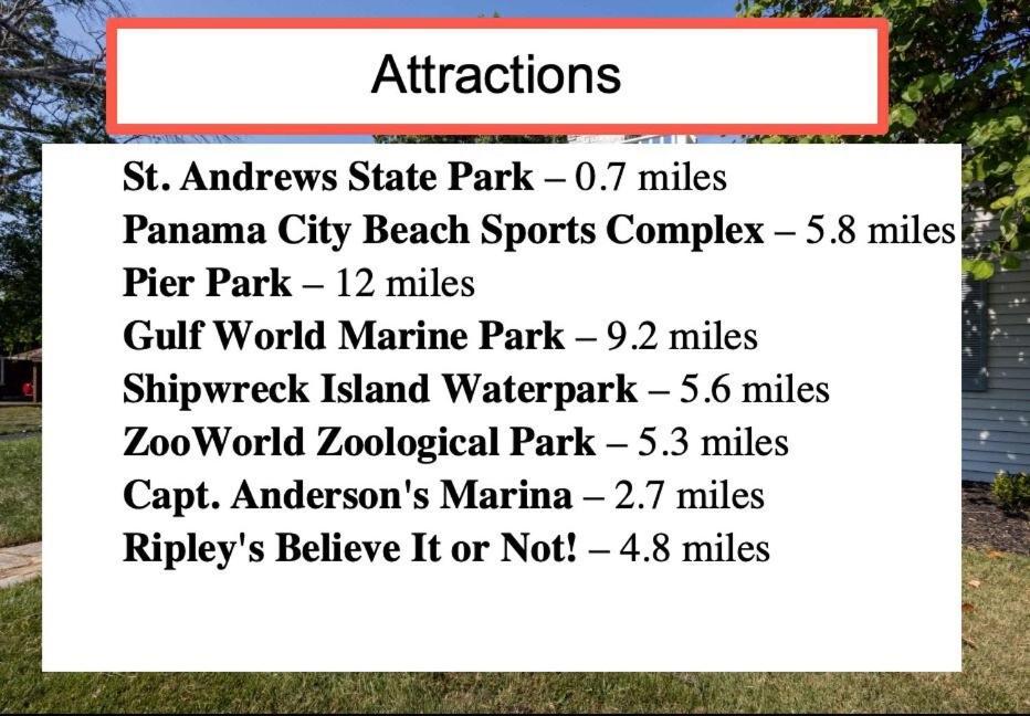 Retreat With Golf Cart And Endless Amenities Panama City Beach